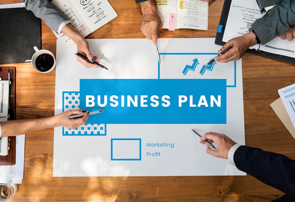Business people meeting investment startup plan marketing strategy