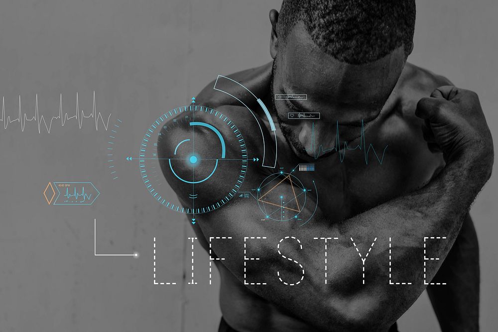 Wellness Health Lifestyle Workout Graphic | Premium Photo - rawpixel