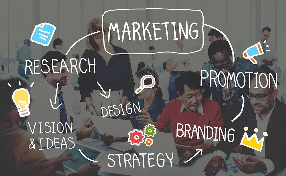 Marketing Strategy Business Information Vision Target Concept