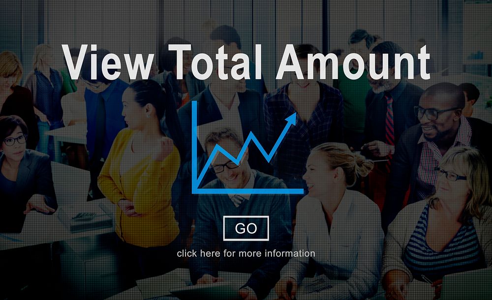 View Total Amount Accounting Payment Tax Concept