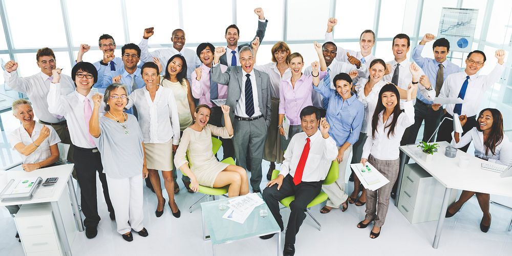 Business People Achievement Success Meeting Team Concept