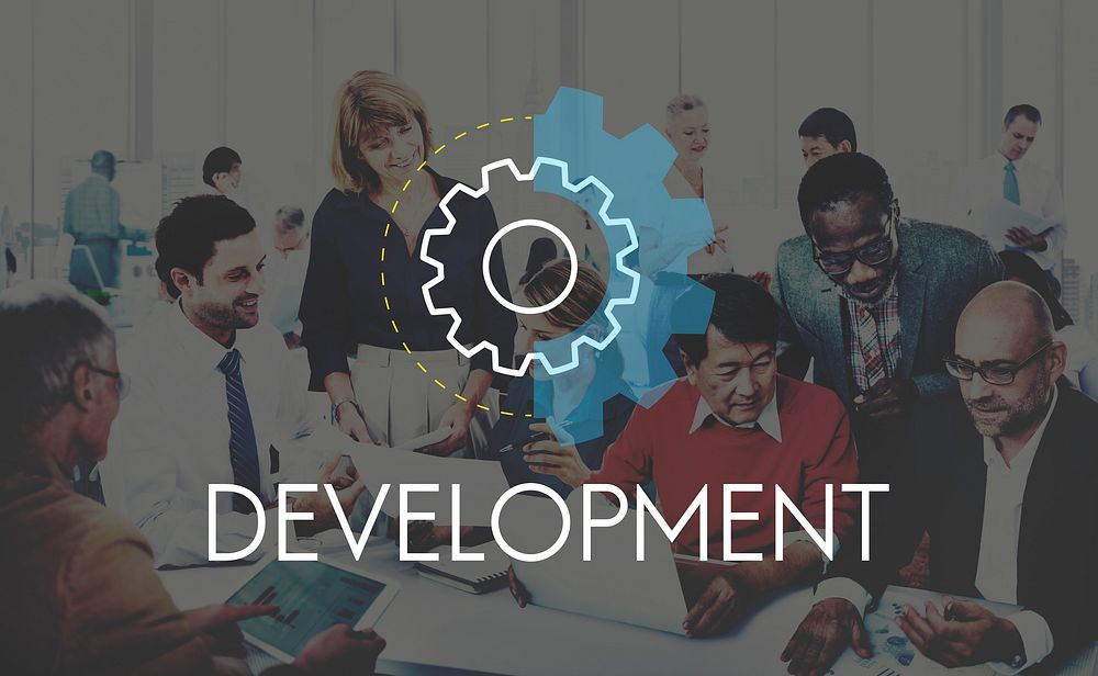Development Business Action Analysis Concept