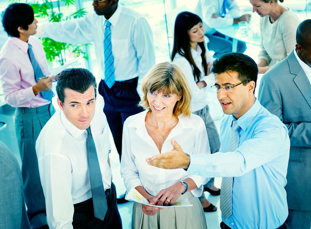 Business People Team Teamwork Cooperation Partnership Concept