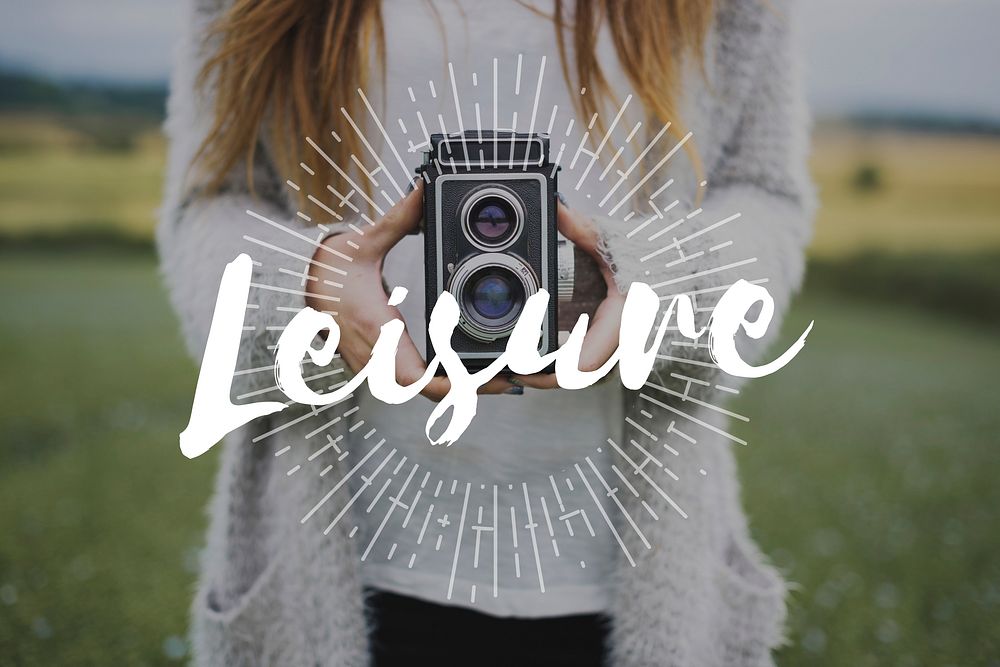 Photography pictures leisure word overlay