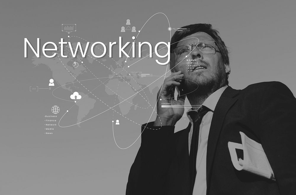 Global Network Online Communication Connection