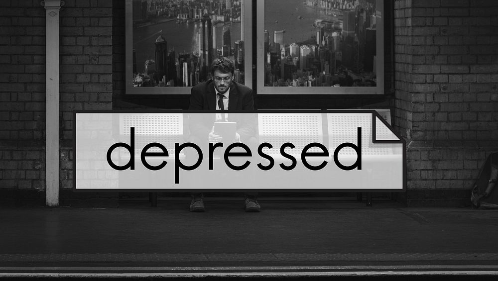 Depressed Hopeless Recession Stressed Sadness