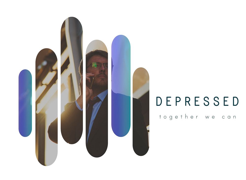 Depressed Emotion Feelings Business Guy