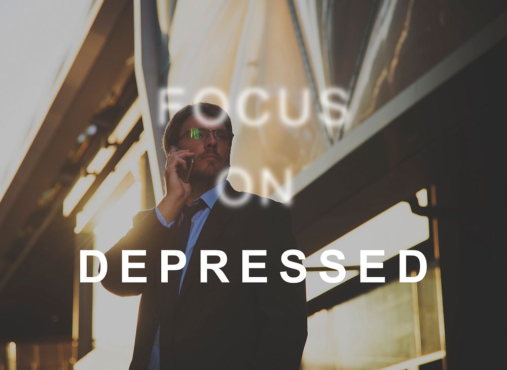 Depressed Emotion Feelings Focus Blur