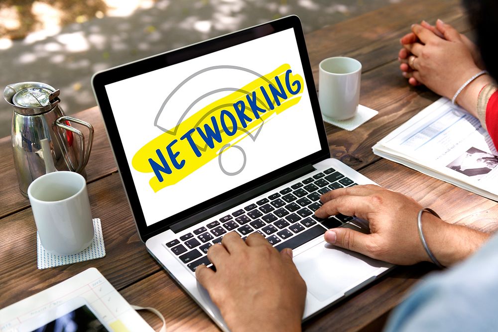 Network WiFi Logo SIgn Concept