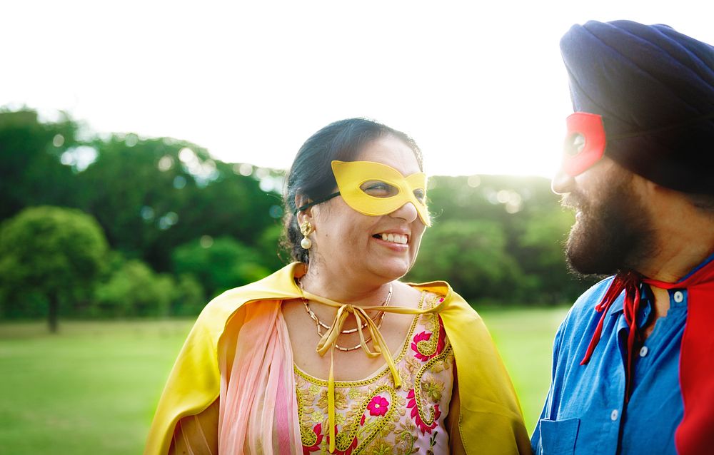 Senior Indian couple