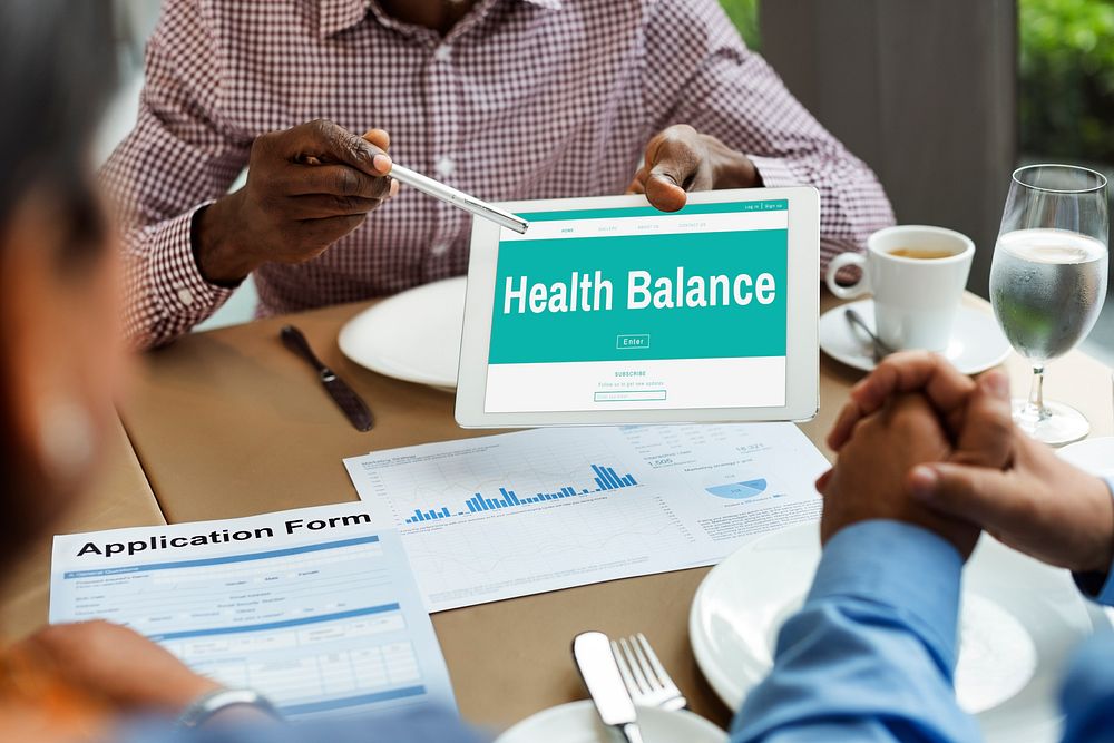 Healthy Life Getting Fit Balance Vitality Wellness
