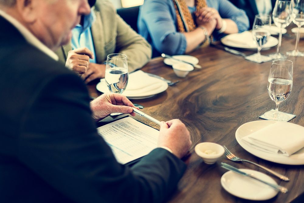 Group Of People Business Meeting Concept