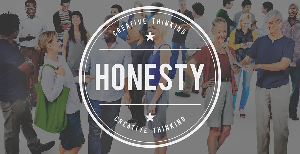 Honesty Sincerity Motivation Belief Loyalty Concept