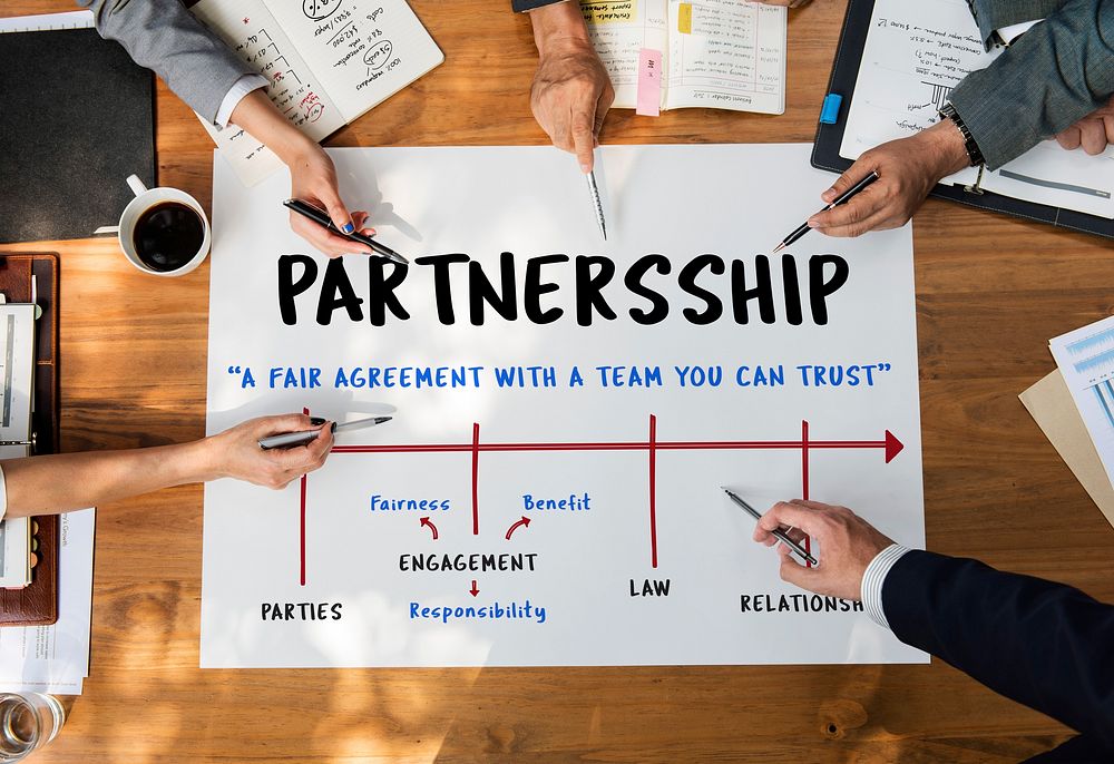 Partnership Alliance Collaboration Business Arrow