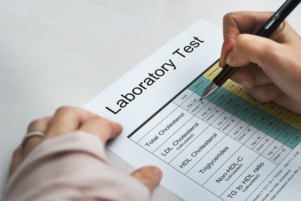 Blood Cholesterol Report Test Healthcare
