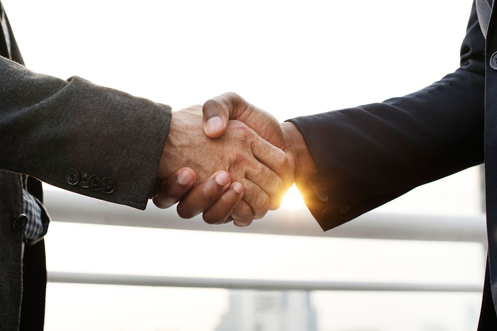 Business Handshake Collaboration Success Concept