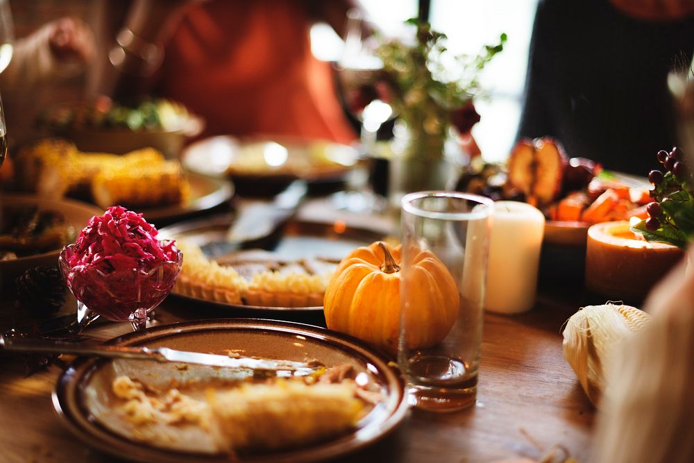 Pumpkin Pie Dessert Celebration Thanksgiving Holiday Concept