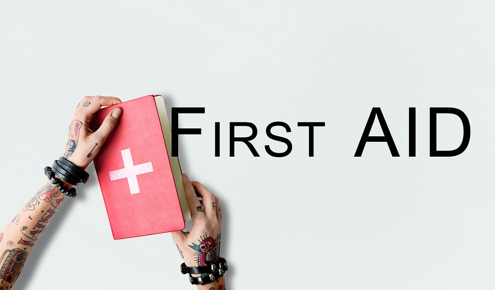 Cross First Aid Paramedic Medication Accidental Emergency Concept