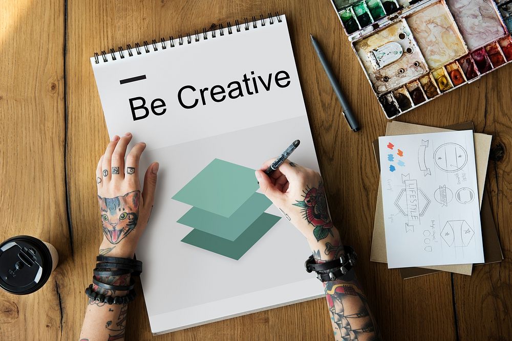 Creative Design Imagination Inspiration 3D Paper