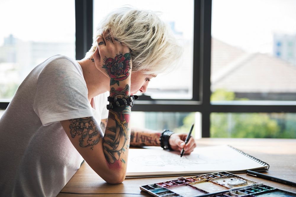 Tattoo Woman Creative Ideas Design Inspiration Concept