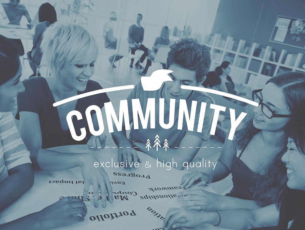 Community Connection Network Togetherness Concept
