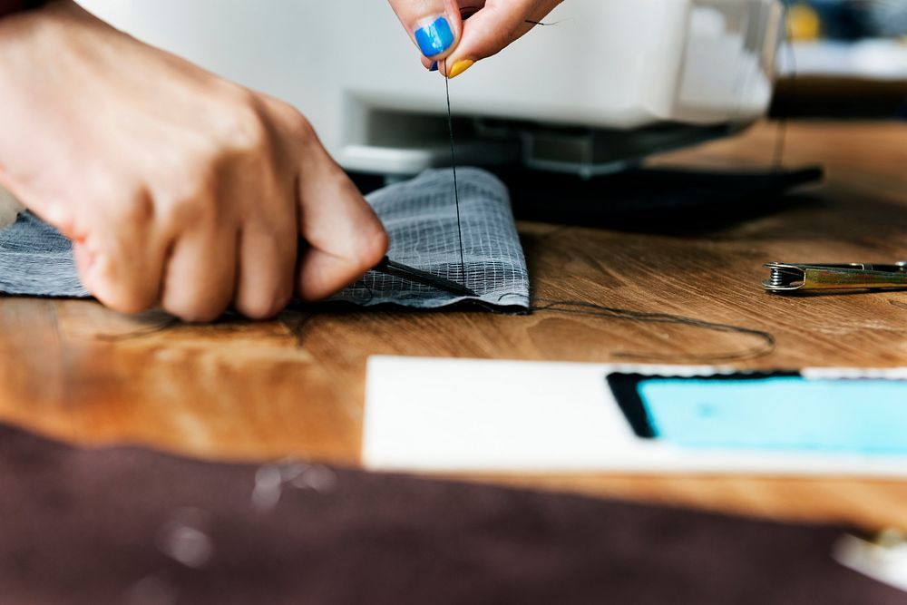 Fashion Design Sewing Machine Concept