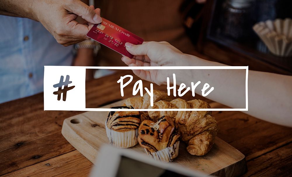 Purchase Buy Pay Check Word Graphic Hashtag