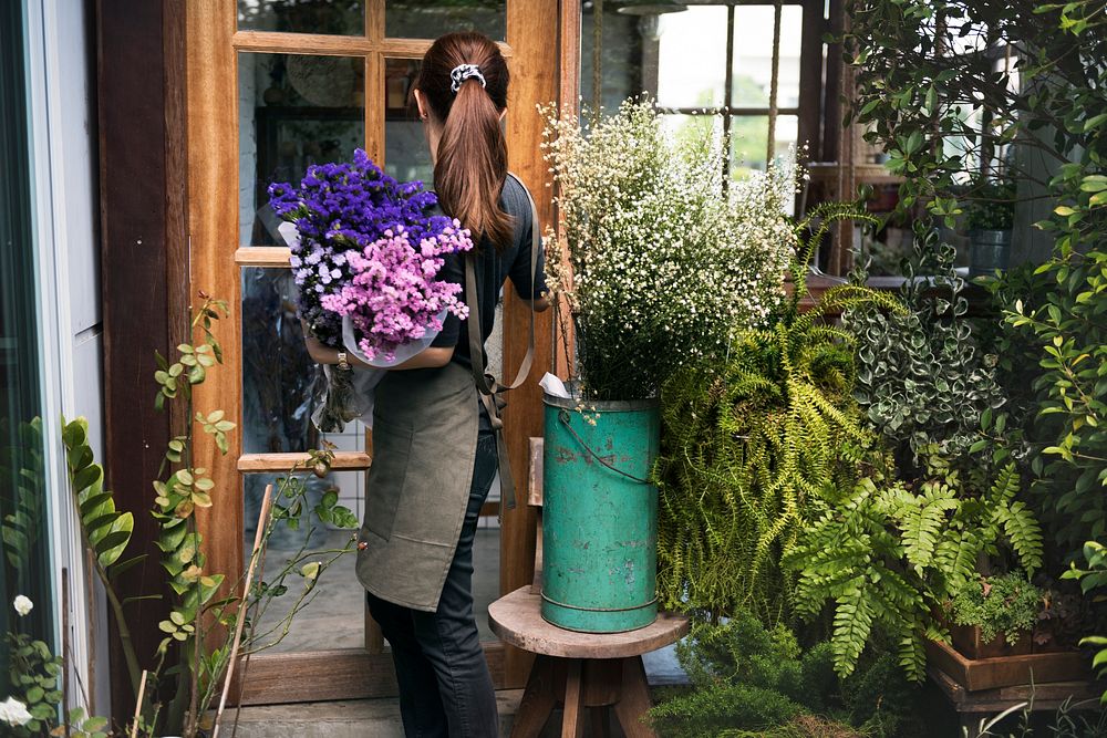 Flower Shop Store Florist Botany Premium Photo rawpixel