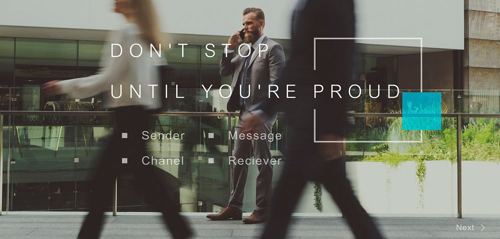 Don't Stop Until You're Proud Aspirations Motivation