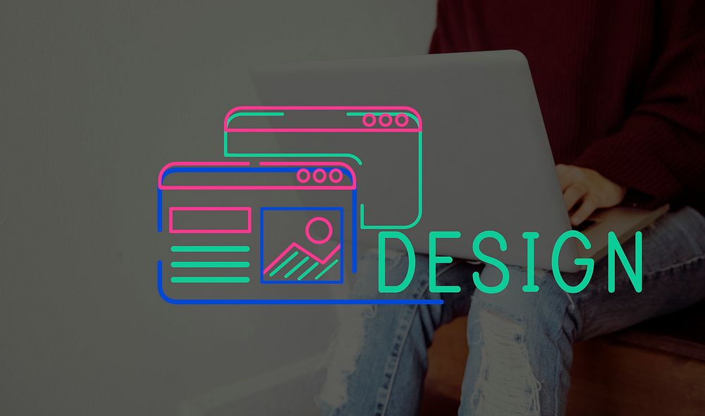Website Design Content Layout Graphic