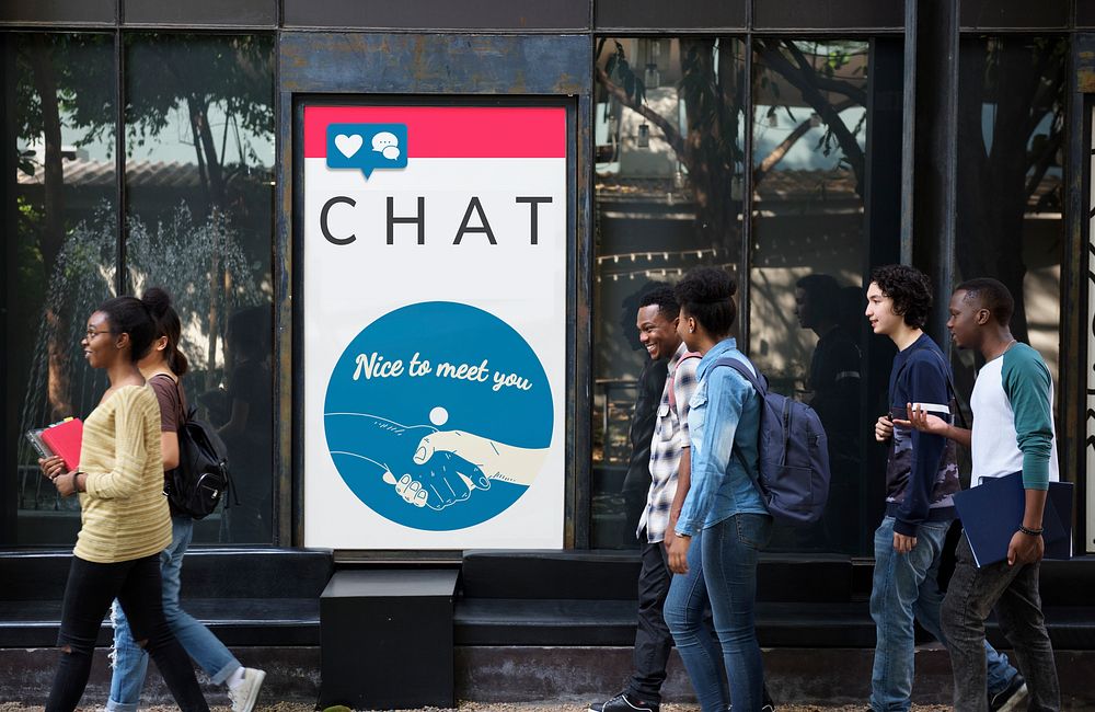 Chat Message Commincation Connection Conversation