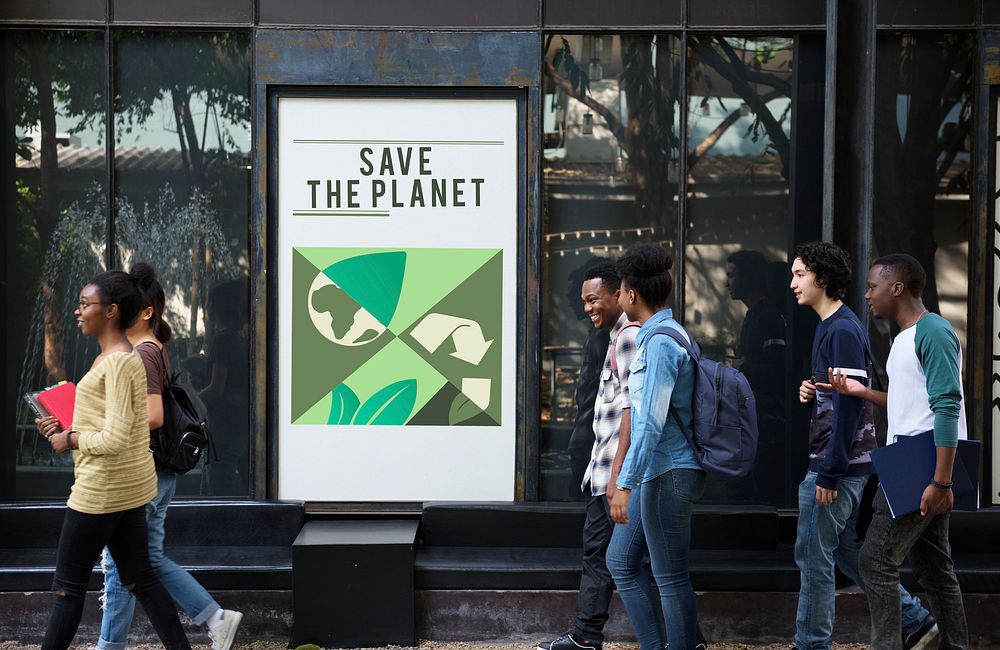 Save the planet is our responsibility.
