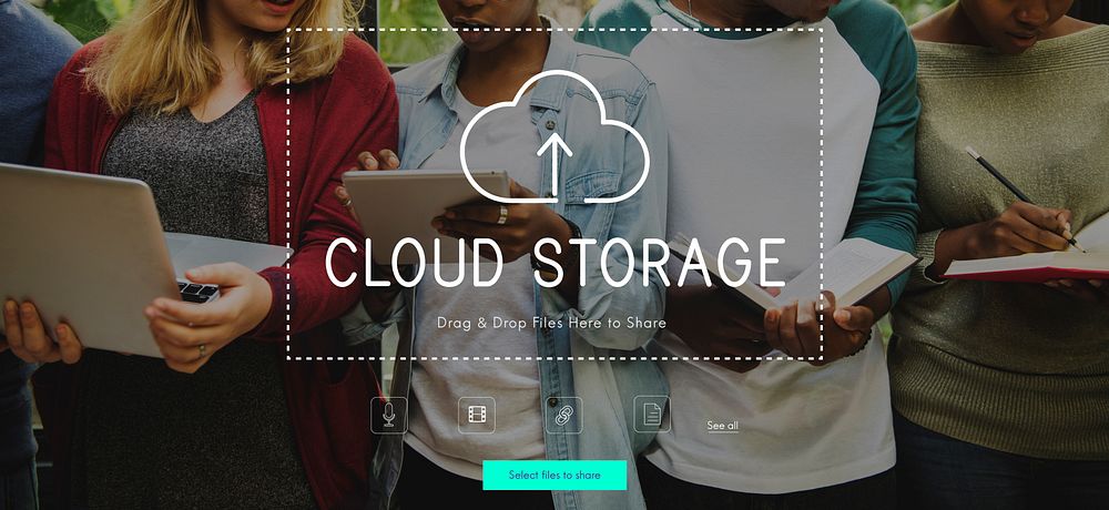 Cloud storage upload and download data management technology