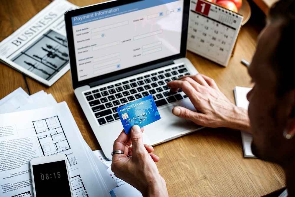 E-banking Payment Financial Website Connection