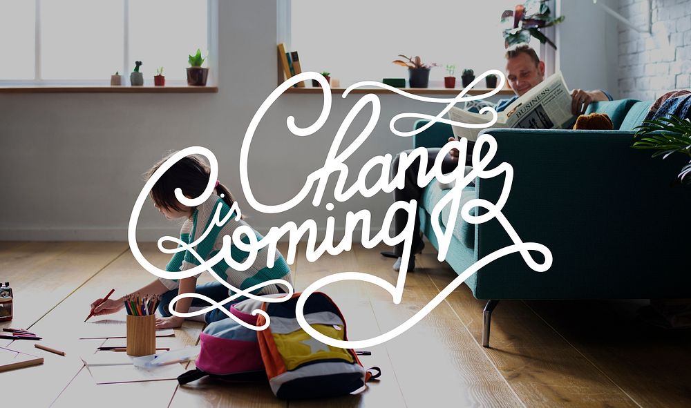 Change is Coming Opportunity Chance Words Graphic