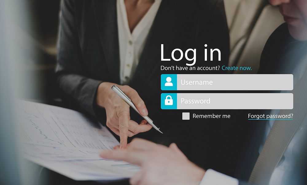 User Login Account Setting Interface