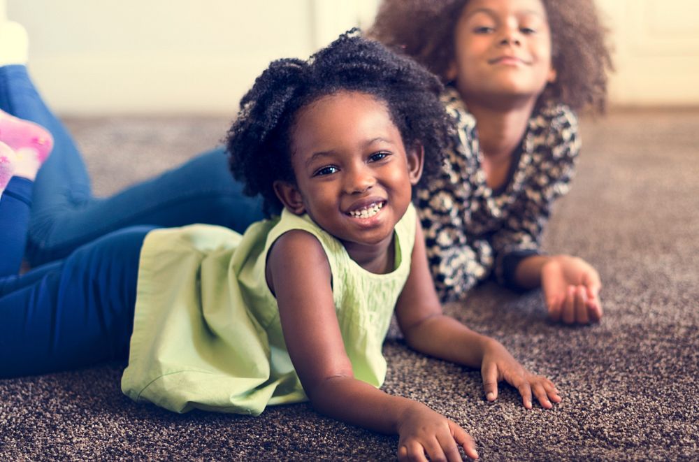 African Descent Family House Home Resting Living