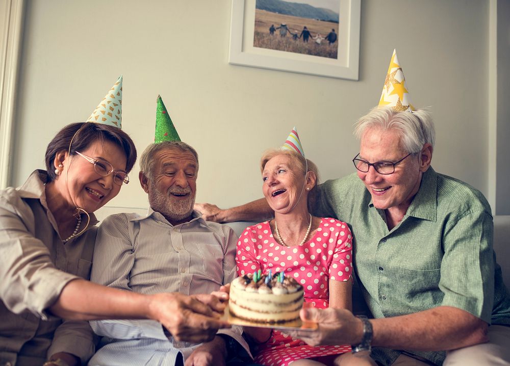 Senior Life Celebration Cake Birthday