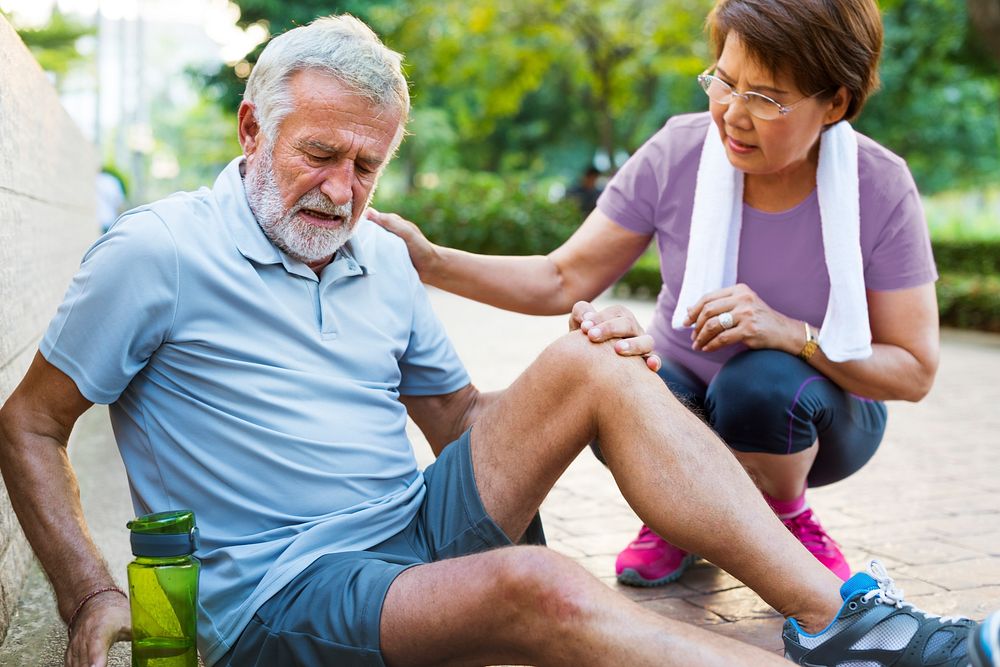 Senior Adult Exercise Pain Injury Ache