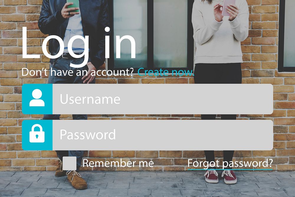 Login Password Username Account Graphic