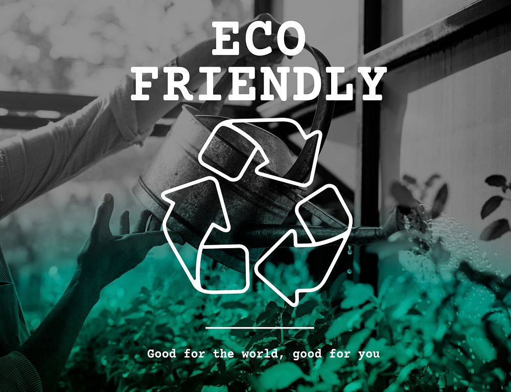 Recycle icon eco friendly green