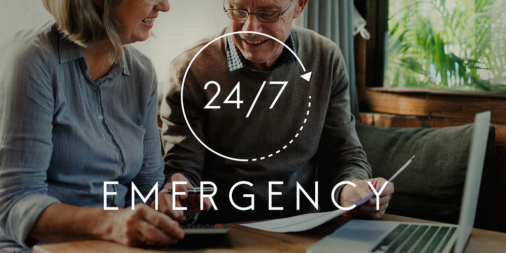24/7 Emergency Hotline Access Overlay