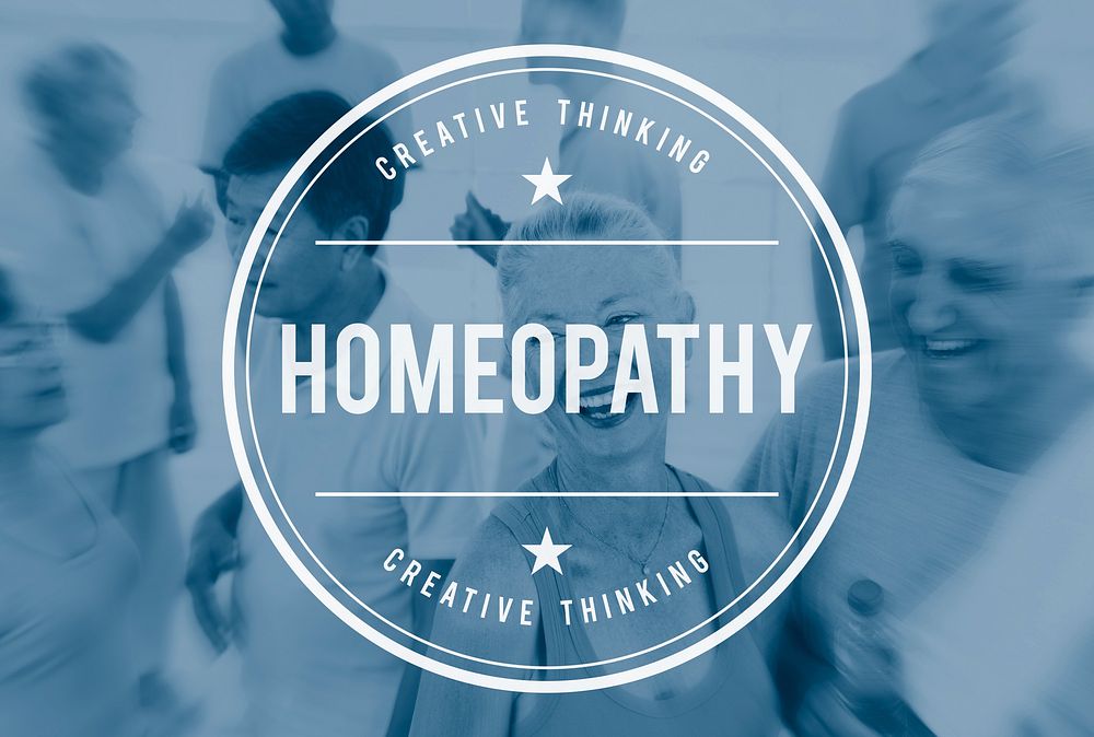 Homeopathy Medicine Minute Doese Treatment Concept
