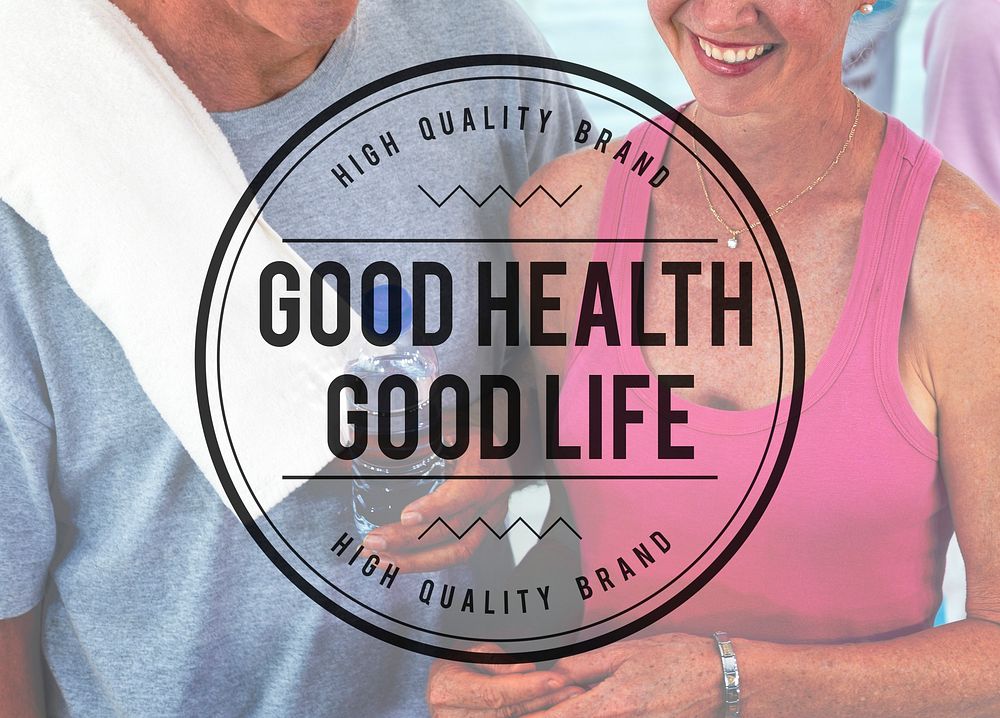 Good Health Good Life Lifestyle Nutrition Exercise Concept