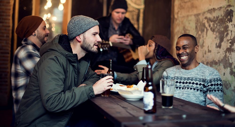 Diversity People Hang Out Friendship Together