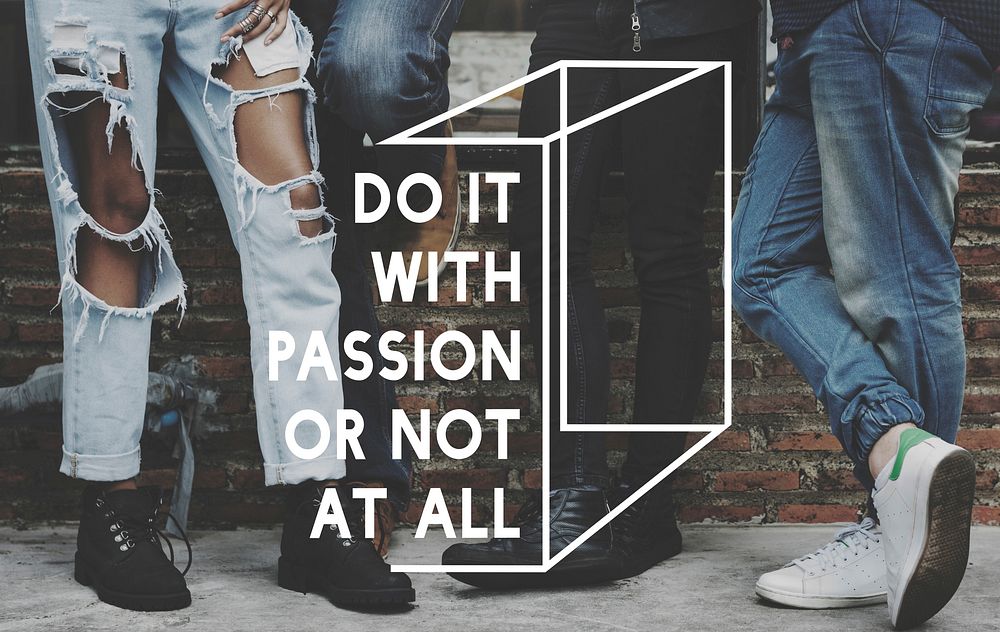 Do It With Passion or Not At All Life Motivation Inspiration