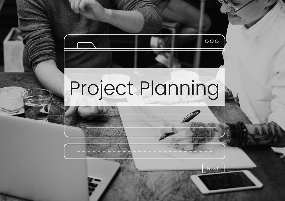 Project Management Planning Development Message Box Notification Graphic