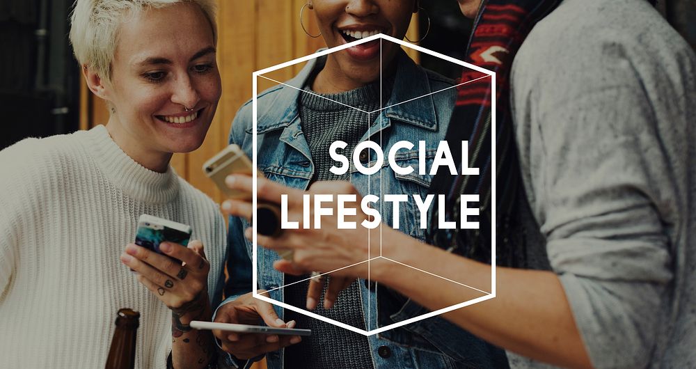 Social Network Lifestyle Connection Communication Society