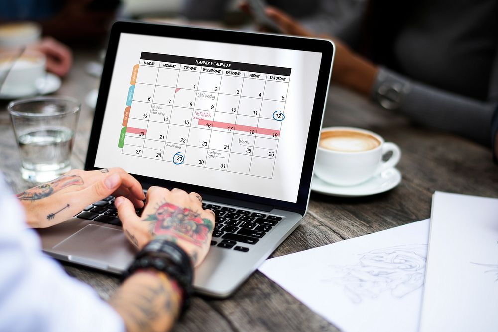 Calendar Planner Agenda Schedule Concept
