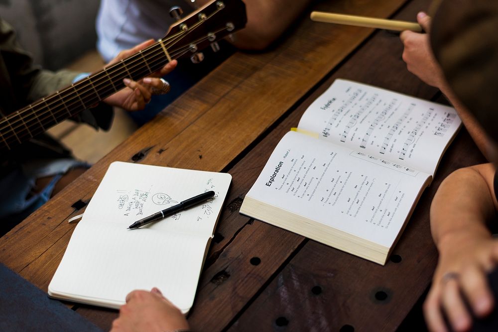 A group of Friends together fro Rehearsal